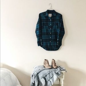 Mossimo Thick Blue Flannel